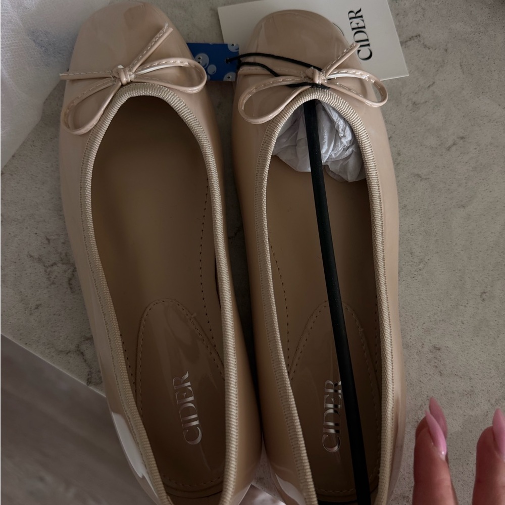 Geox and brand new cider ballet flats